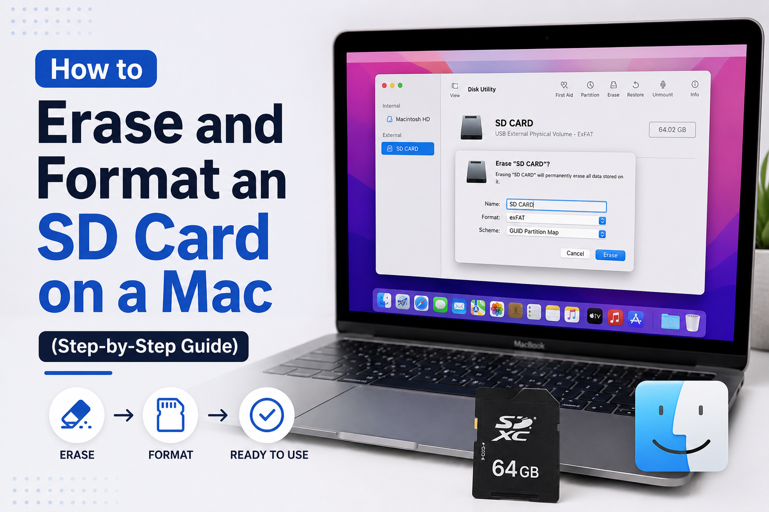 How to Erase and Format an SD Card on a Mac (Step-by-Step Guide)